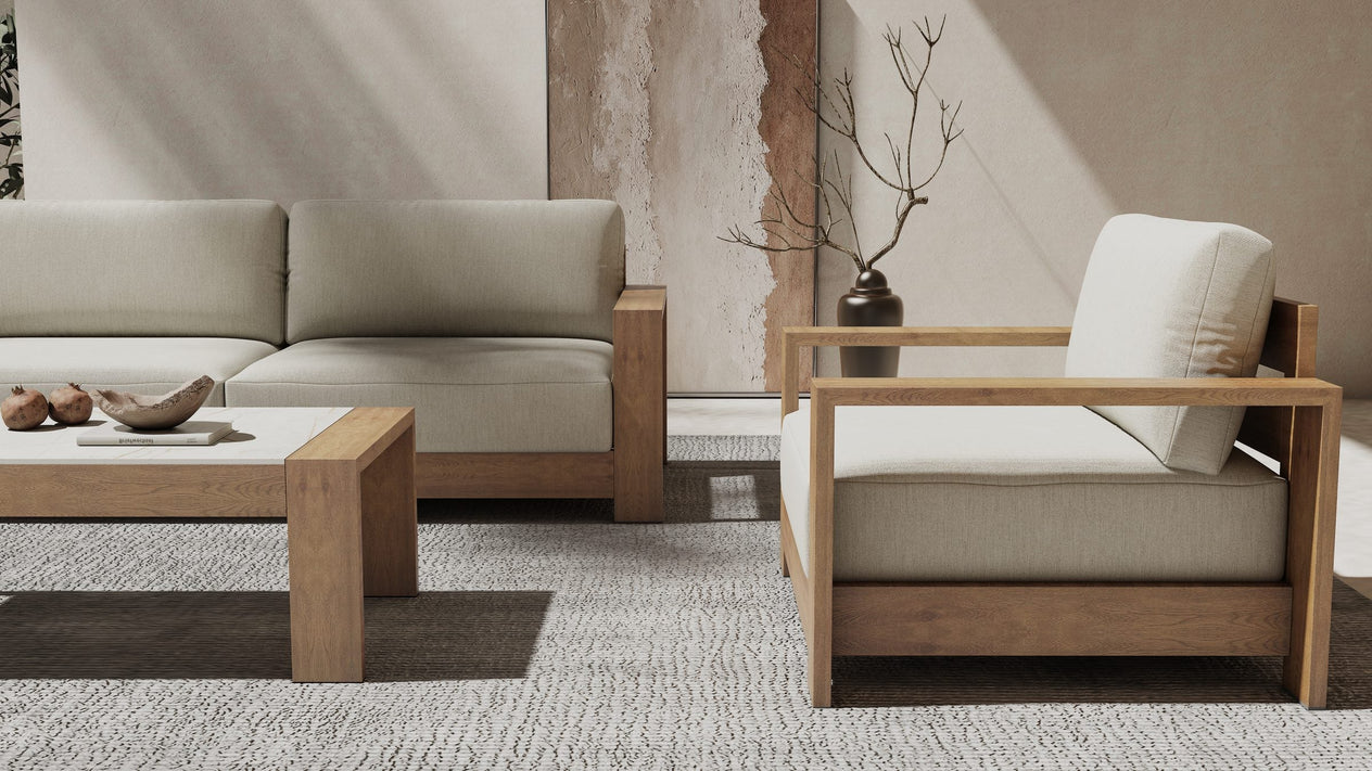 Sky Alum Right Hand Sofa
