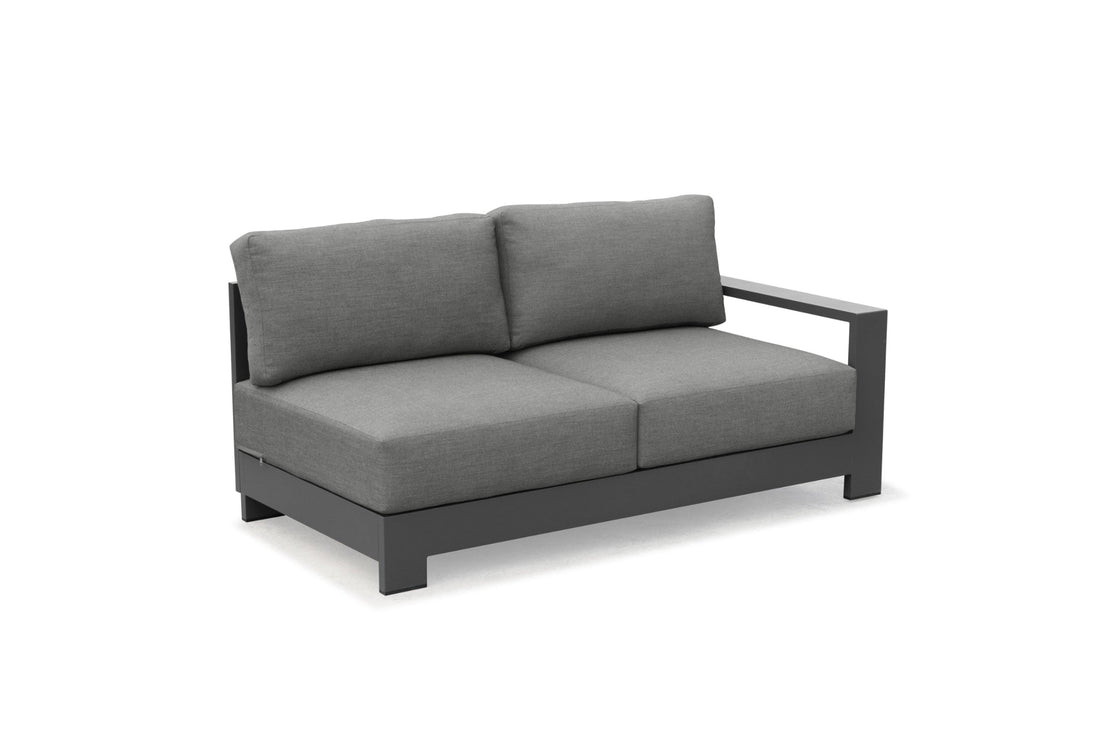 Sky Alum Left Hand Sofa