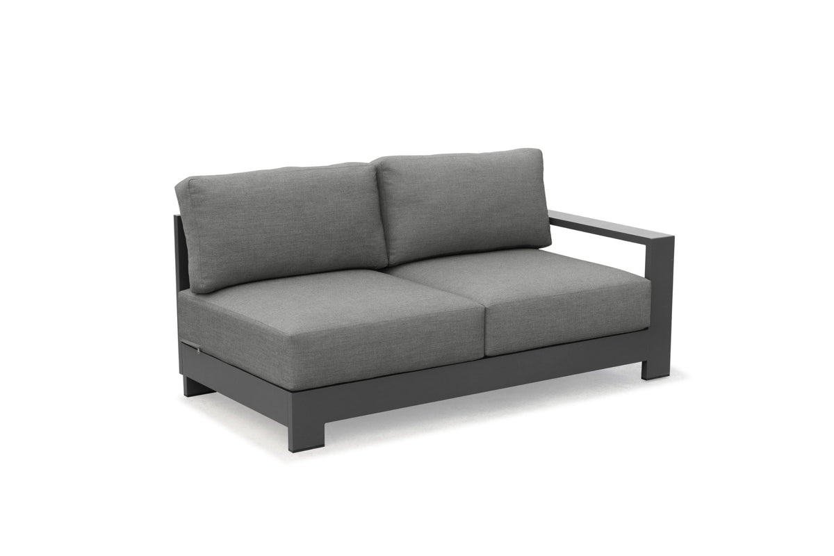 Sky Alum Left Hand Sofa