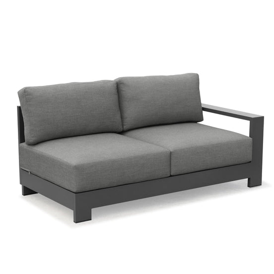 Sky Alum Left Hand Sofa