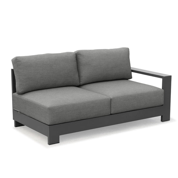 Sky Alum Left Hand Sofa