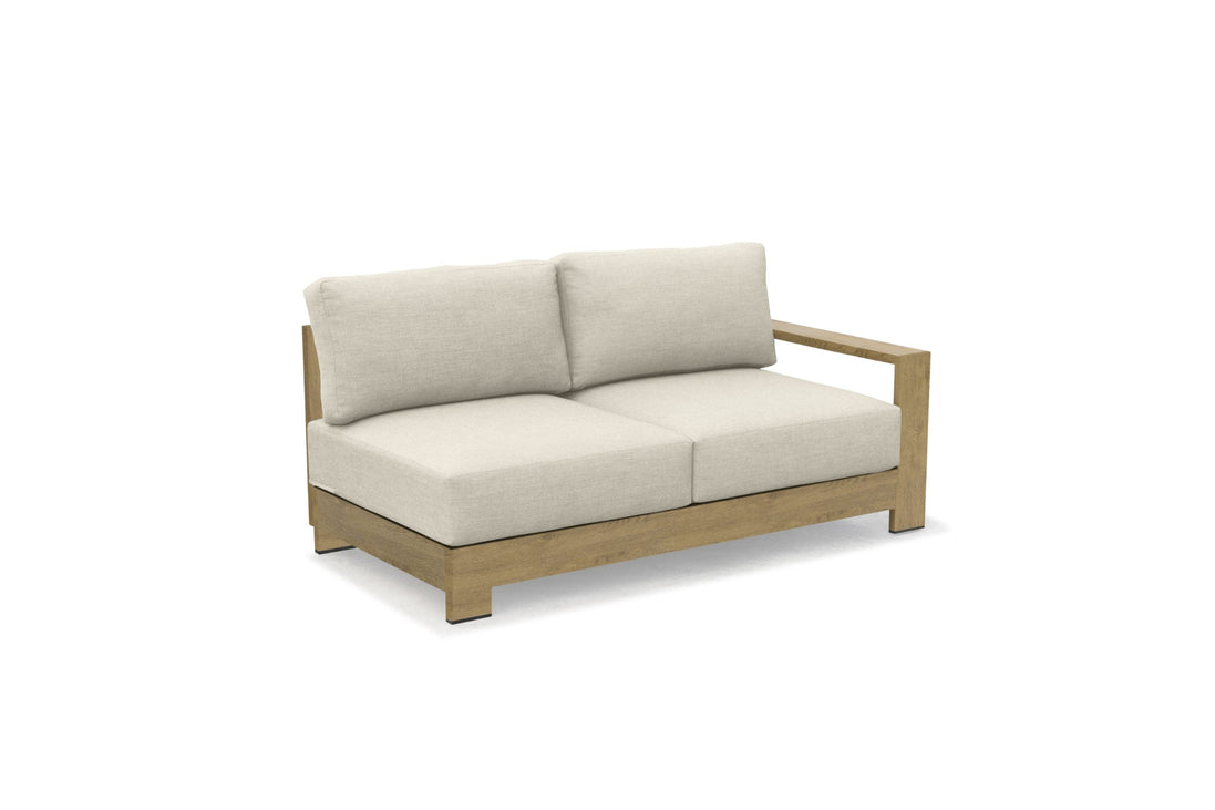 Sky Alum Left Hand Sofa