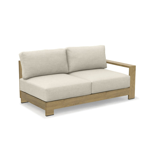 Sky Alum Left Hand Sofa